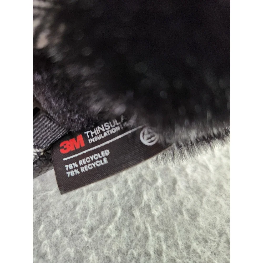 Ozark Trail Ski Mittens Faux Fur Glove Women's L/XL Grippy Thinsulate Insulation